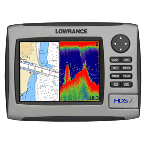 Lowrance HDS-7 Base Multifunction Fishfinder/Chartplotter w/o Transducer
