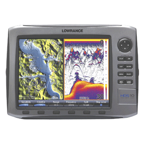 Lowrance HDS-10 Insight USA Multifunction Fishfinder/Chartplotter w/ 50/200 kHz Transducer