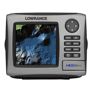Lorance HDS-5M Nautic Insight Chartplotter - Coastal Data