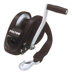 Fulton 1,400lb Single Speed Winch w/ Strap - XLT Series