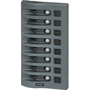 Blue Sea 4378 WeatherDeck Water Resistant Circuit Breaker Panel