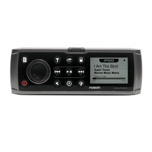 FUSION MS-IP600G MARINE IPOD DOCK, SIRIUS AM/FM 3 ZONE GREY