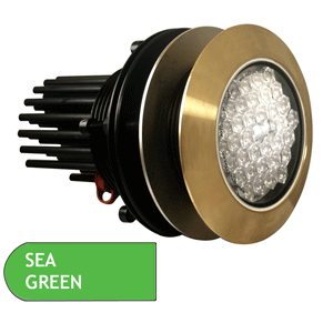 Ocean LED 3010FM 180 Degree Flush Mount Underwater Light - Super Green