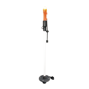 Scotty SEA-LIGHT - 20" Pole and No. 344 Round Flush Deck Mount
