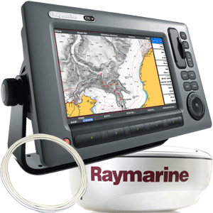 Raymarine C90W/RD418D/10M Cable System Pack