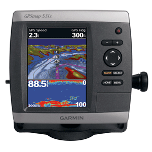 Garmin GPSMAP 531S GPS Dual Beam Combo