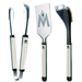 MAGMA 3 PIECE UTENSIL SET SPATULA TONGS GRILL BRUSH