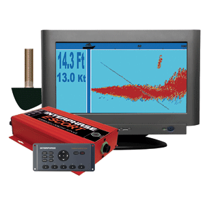 Interphase Escort Sonar Module with Thru Hull, Keypad, Video, and VGA 90