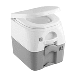 DOMETIC 975 PORTABLE TOILET 5.0 GAL GRAY W/ BRACKETS