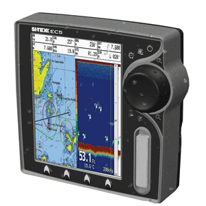 SI-TEX SITEX EC5EF CHARTPLOTTER WITH EXT ANT FISHFINDER MAX WIDE