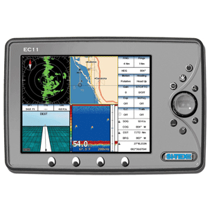 SI-TEX SITEX EC11 CHARTPLOTTER WITH EXTERNAL ANTENNA & MAX WIDE