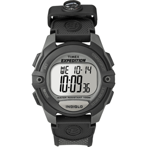 Timex Expedition Trail Series Chrono/Alarm/Timer Charcol/Blk - T40941
