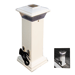 DOCK EDGE CLEATLITE SOLAR DOCK LIGHT W/ SS MOORING CLEAT 12