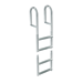 DOCK EDGE WELDED ALUMINUM FIXED 4 STEP LADDER