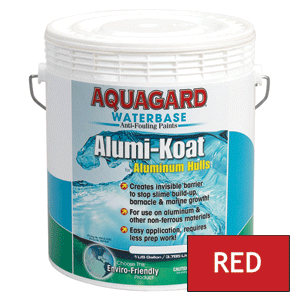 Aquagard II Alumi-Koat Anti-Fouling Waterbased - 1Gal - Red