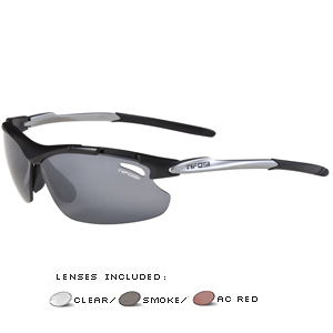 TIFOSI TYRANT MATTE BLACK SUNGLASSES