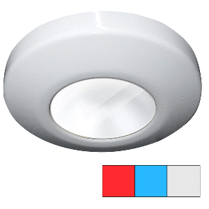 I2SYSTEMS PROFILE P1120 TRI LIGHT SURFACE MOUNT RED WH BL