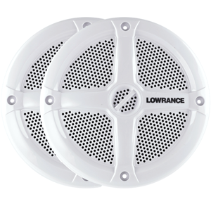 Lowrance 6.5" 200W Speakers f/ SonicHub - (Pair) White