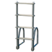 DOCK EDGE STAINLESS STEEL FLIP UP LADDER 4 STEP