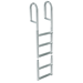 DOCK EDGE WELDED ALUMINUM FIXED 4 STEP LADDER