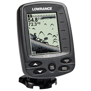 LOWRANCE X-4 PRO FISHFINDER 83/200 TRANSOM MOUNT TRANSDUCE
