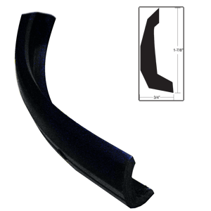 Taco Semi Rigid Rub Rail Kit 1 7/8"X30' Black - V114135BKA303