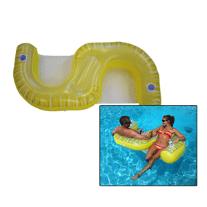 Rave Fiji Lounge 72" 2-Person Pool Lounge