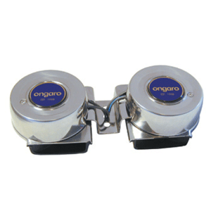 Ongaro SS Mini Compact Twin Horn - 12V