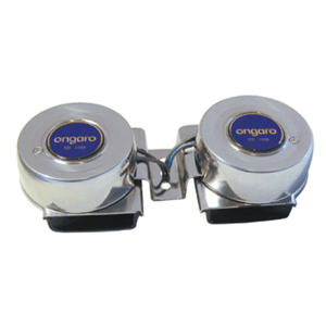 Ongaro Mini Compact Twin Horn - 12V
