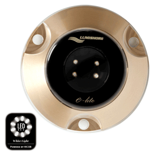 Lumishore Surface Mount Underwater Light - White - 12W