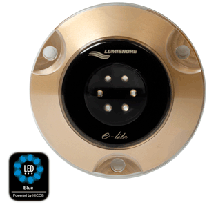 LUMISHORE SURFACE MOUNT 18 WATT BLUE UNDERWATER LIGHT