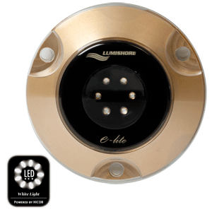 LUMISHORE SURFACE MOUNT 18 WATT WHITE UNDERWATER LIGHT