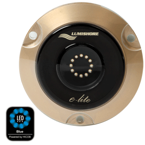 LUMISHORE SURFACE MOUNT 36 WATT BLUE UNDERWATER LIGHT