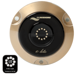 LUMISHORE SURFACE MOUNT 36 WATT WHITE UNDERWATER LIGHT