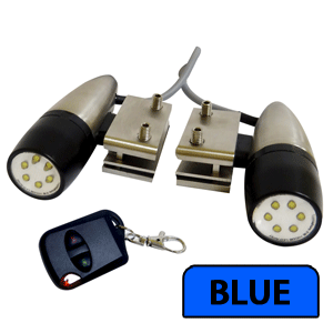 LUMISHORE DRIVELITE 18 WATT BLUE UNDERWATER LIGHTS