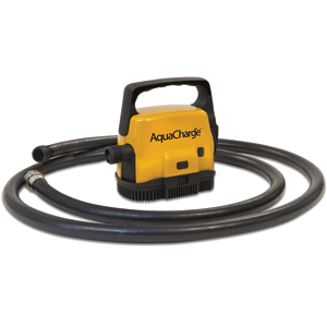 Rule AquaCharge Rechargeable Portable Water Pump w/ 12-Volt Adap