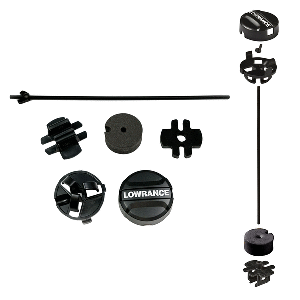 Lowrance Kayak Scupper Transducer Mount - 00010606001
