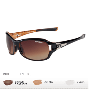 TIFOSI DEA INTERCHANGEABLE LENS SUNGLASSES - SUNDOWN