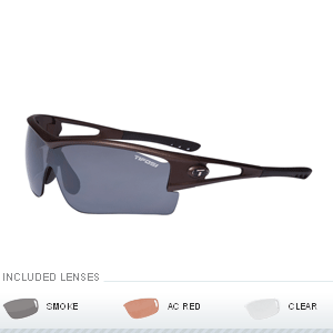 TIFOSI LOGIC XL MATTE BROWN INTERCHANGEABLE LENS