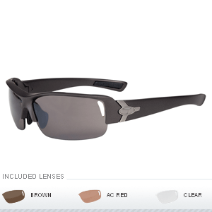 TIFOSI SLOPE INTERCHANGEABLE  LENS SUNGLASSES - MAGNESIUM