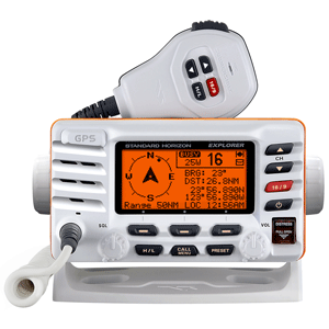 STANDARD HORIZON STANDARD HORIZON EXPLORER VHF W/ GPS CLASS D WHITE