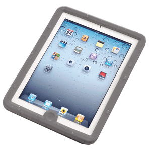 Lifedge iPad 2 Waterproof Case - Grey