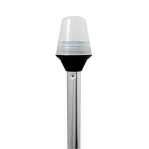 Attwood Frosted Globe All Around Light 24" 12v 2-Pin Loc - 5110247
