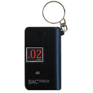 BACtrack KC10 Keychain Breathalyzer - Black