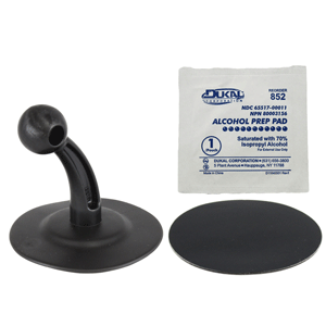 RAM Mount Lil Buddy Adhesive Base Dash Mount - No Diamond Mount