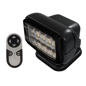Golight Permanent RadioRay LED w/Wireless Hand-Held Remote - Bla