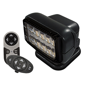 Golight Permanent RadioRay LED w/Wireless & Dash Remote - Black