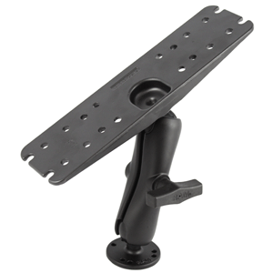 RAM Mount 3" x 11" Adapter w/Double Socket Arm & 2.5" Base