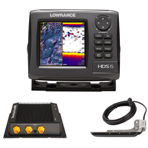 Lowrance HDS-5 Gen2 Lake Insight Bundle w/LSS-2, 83/200 kHz & LS