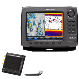 Lowrance HDS-8 Gen2 Insight USA Bundle w/LSS-2, 83/200 kHz & LSS